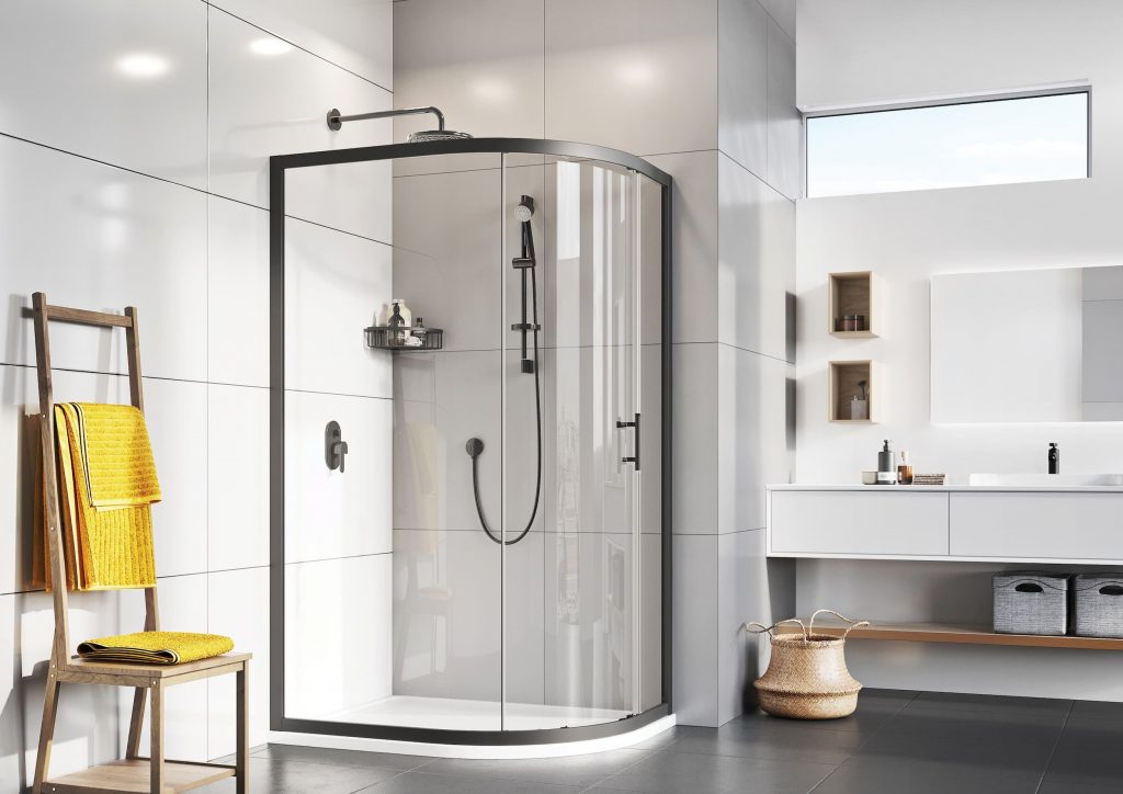 Innov8 Quadrant black Shower