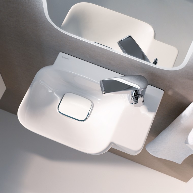 Geberit myday washbasin tap from top